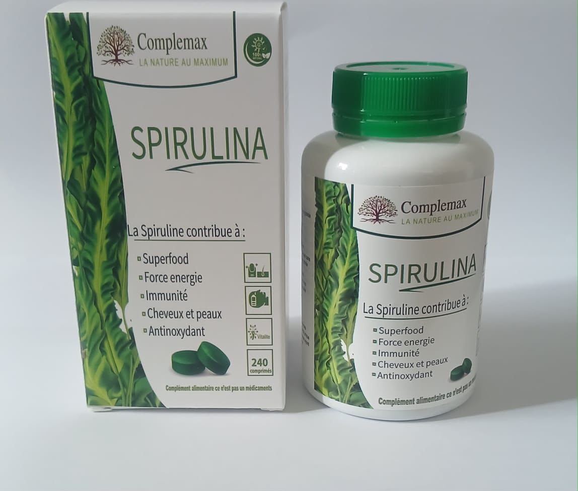 Complemax Spiruline 240 Comprimés