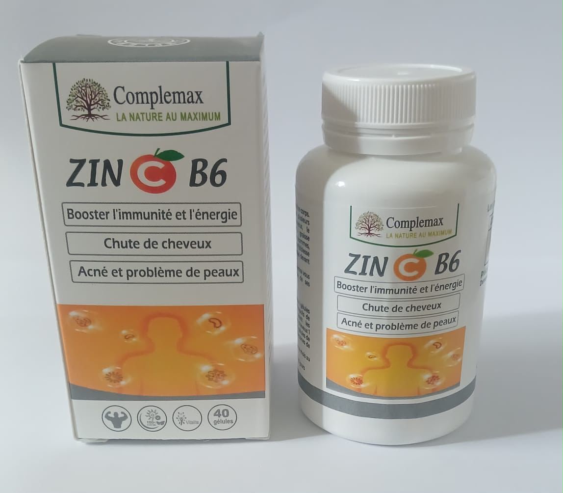 Complemax Zinc B6 40 Gélules