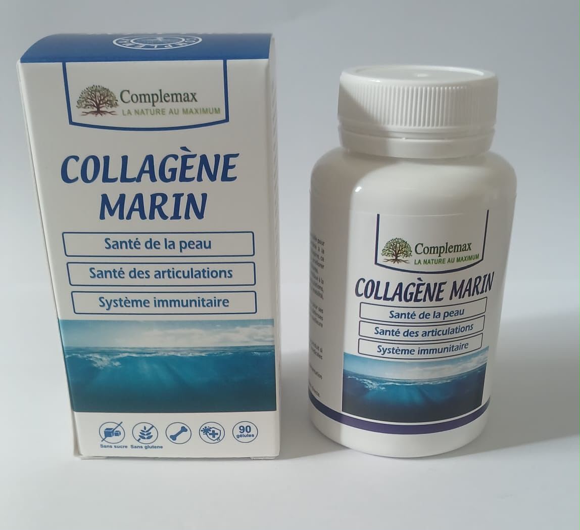 Complemax Collagène Marin 330 mg 90 Gélules – Peau, Articulations & Élasticité