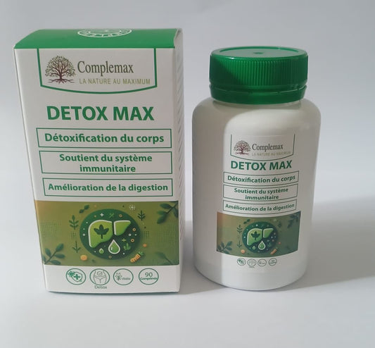 Complemax Detox Max 90 Gélules – Détox, Drainage & Bien-être Digestif