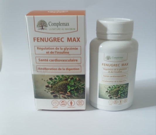 Complemax Fenugrec Max 60 Gélules – Vitalité, Digestion & Bien-être Quotidien