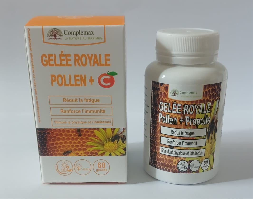 Complemax Gelée Royale + Vitamine C 60 Gélules