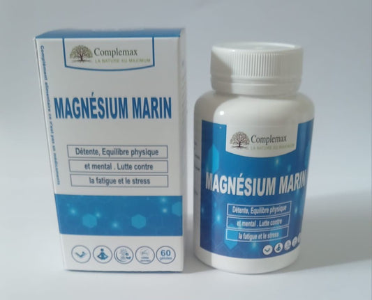 Complemax Magnésium Marin 300 mg 60 Gélules – Stress, Fatigue & Énergie