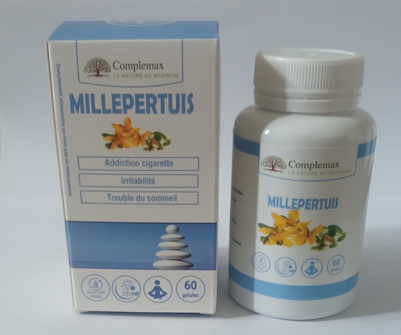 Complemax Millepertuis 60 Gélules – Équilibre Émotionnel & Bien-être Mental