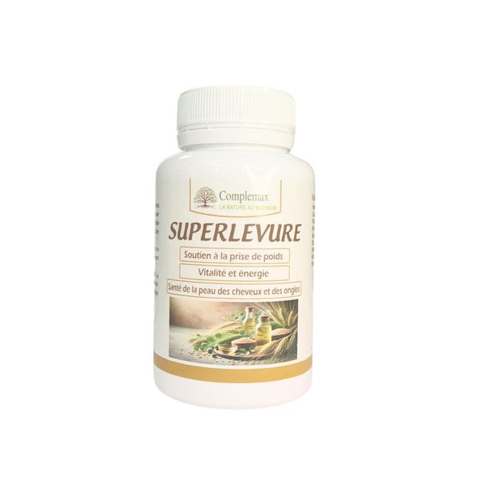 Complemax Superlevure 120 Comprimés – Cheveux, Ongles et Vitalité